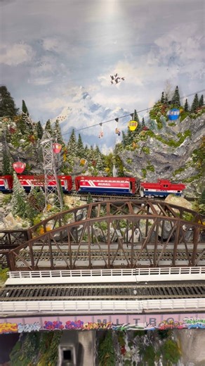 BCRail Good Sunshine Day Delivery #HO scale SD45-2 #passing thru mountain views