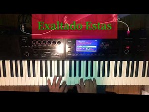 Piano tutorial Exalted you are (Miel San Marcos)