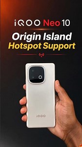 iQOO Neo 10 Origin island Hotspot Support 😍😍😍