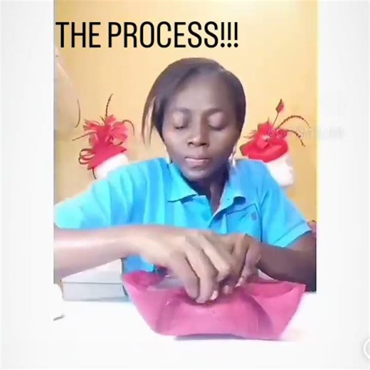 The Process - Blocking a fascinator base with sinamay (1). #Blocking #Millinerytechniques