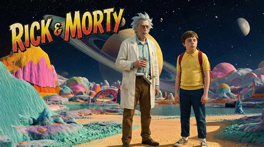 Rick and Morty - 1950s Super Panavision 70 | Abandoned Films