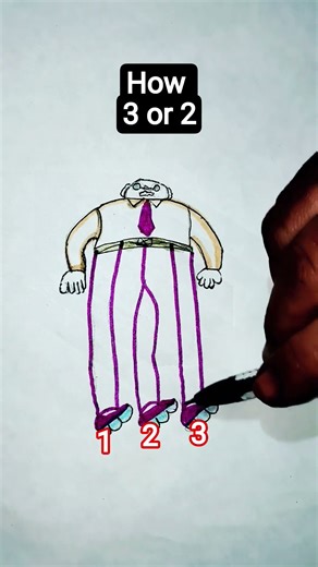 How many legs didl drawing 🤔??