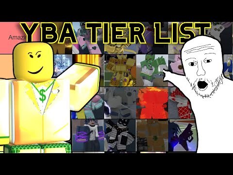 [YBA] PVP Stand Tier List (April 2023)