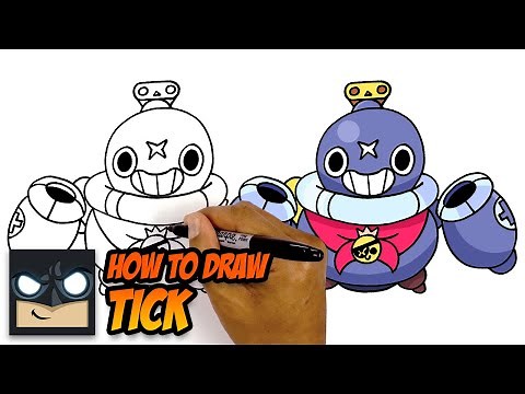 How to Draw Brawl Stars | Tick