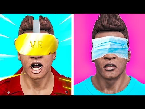 Billionaire Gamer VS Poor Gamer In GTA 5