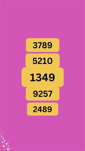Ascending and descending Order (4 digit numbers) Example 3