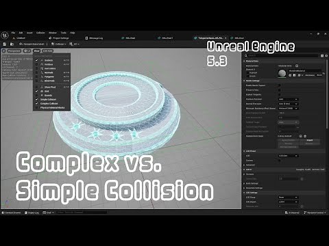Unreal Engine Complex vs Simple Collisions