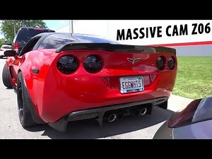 BIG Cammed LS7 C6 Z06 Corvette Idle Exhaust