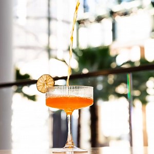 Join us for a two-day cocktail event under the palm trees at Brookfield Place. Enjoy bespoke beverages, light bites, and DJs spinning vinyl on February 26 & 27. | Brookfield Place New York