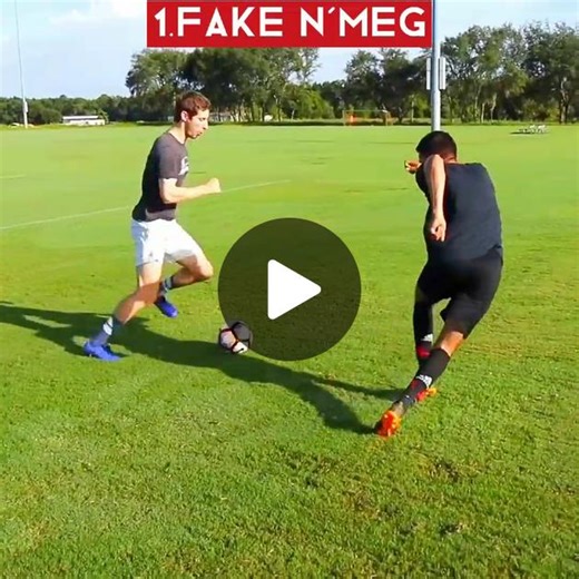 Way to NUTMEG DEFENDERS in REAL GAMES😬🔥 #football #skillsfootball #soocer #messi #cr7 #fry #foryou