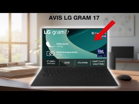 🇫🇷 Avis Pc Portable Lg Gram 17 17z90ru-g.ap55f