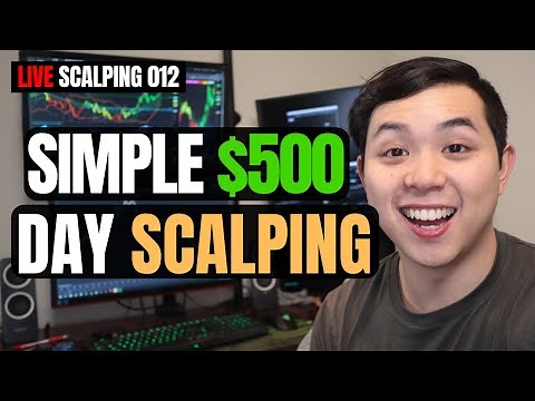 How to Make $500 a Day Scalping Simple Strategies | Live Scalping 012