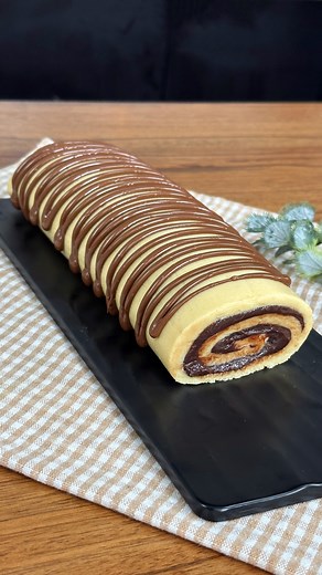 875K views · 18K reactions | ¡Postre rápido y sin horno! Rollito de...