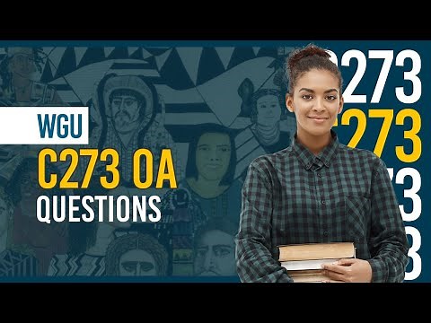 WGU C273 OA – Must-Know Q&A for Exam Success