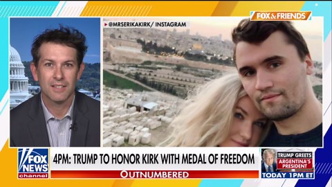 Trump honors Charlie Kirk’s legacy with Medal of Freedom: ‘Evil was defeated with good’