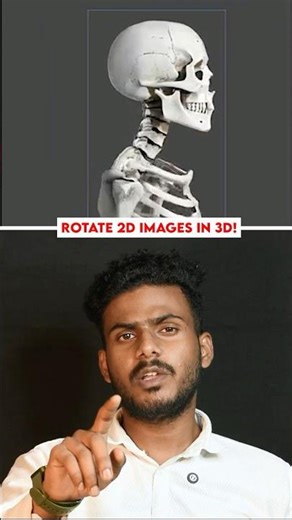 This Photoshop trick makes 2D look 3D 😱 #photoshop #tutorial