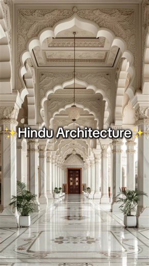 ✨Hindu Architecture✨ Hindu architecture is a testament to the rich cultural and spiritual heritage of India. It is characterized by intricate carvings, towering temples, and detailed depictions of gods, goddesses, and mythological stories. The architecture often features towering shikharas (spires), grand entrances, and finely detailed sculptures, creating a sense of divine majesty. Temples like those in Khajuraho, Brihadeshwara, and the intricately carved stone structures of South India showcas