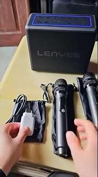The most recommended karaoke speaker #lenyes #speakerbluetooth #speakerkaraoke