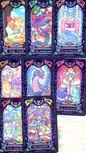 [Preview] – Molo No.7 Tarot Deck DELUXE Edition 🌙✨ #Shorts