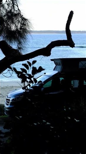 Wake Up by the Ocean 🌅 Build Your Dream Campervan & Live the Freedom 🚐🌊 #vanlifeaustralia #campervan