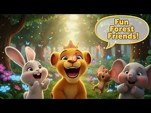 Animal Friends Adventure | Fun Forest Cartoon for Kids