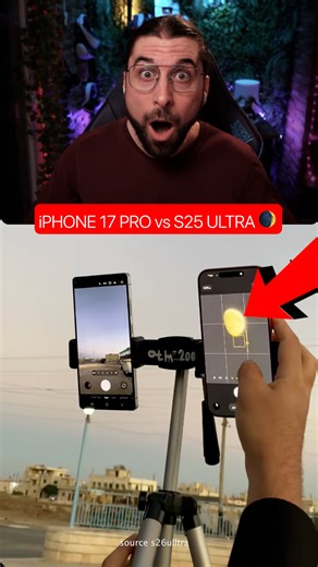 372K views · 15K reactions | PHOTOGRAPHIER LA LUNE ? iPHONE 17 PRO MAX vs S25 ULTRA  #samsung #iPhone #S25Ultra #photography #android | Science Gaming | Facebook