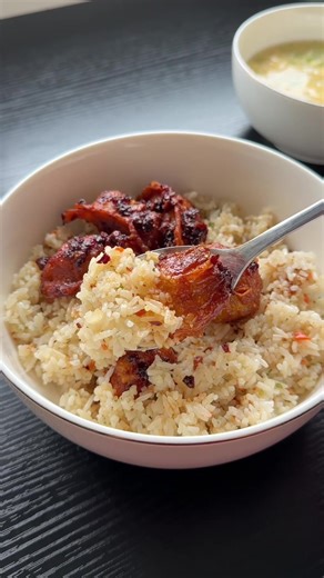 Delicious Chinese New Year Feast: Dumplings and Fried Rice