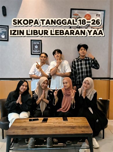 Kami libur dulu ya skofriends🤍✨ Dalam rangka Hari Raya Idul Fitri, Skopa tutup sementara tanggal 18–26 Maret Kami akan kembali buka seperti biasa di 27 Maret (07.00 – 22.00) Selamat Hari Raya Idul Fitri 🌙 Minal aidzin wal faizin, mohon maaf lahir dan batin 🙏 Sampai ketemu lagi di Skopa yaa . 📍 Kawasan Ruko iWalk i/29, Citraland Celebes, Jl. Tun Abdul Razak, Kab. Gowa _ #hariraya #idulfitri #lebaran #harirayaidulfitri