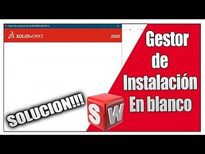Solucionar Error de Instalador en Blanco de SolidWorks | 2020