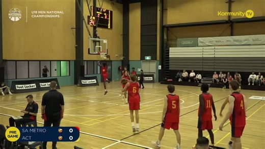 Replay: South Australia Metro v Australian Capital Territory (U18 Men)—2025 Basketball Australia Under-18s and Junior Wheelchair Nationals Day 3