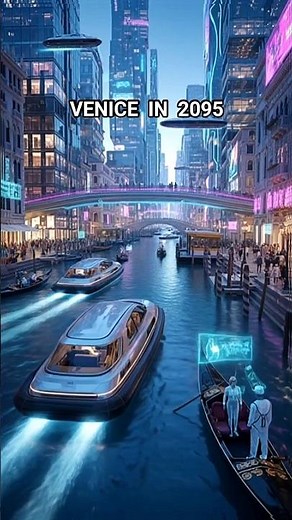 Venice in 2095 • The Future City on Water ✨️