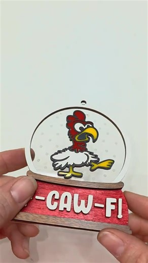 🐔This cheeky clucker stole the spotlight! 😆 Hang this hilarious 3D chicken ornament for a dose of farmyard fun on your tree. Perfect for laughter-filled holidays! 🐓✨ #FunnyOrnament #ChristmasHumor #FarmChristmas #UniqueDecor | Dazedmuddy