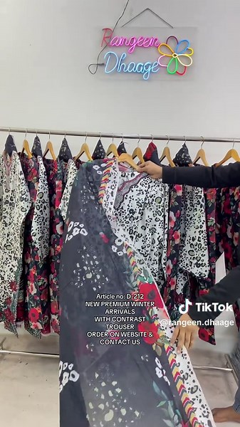 New Premium Winter Arrivals with Contrast Trousers