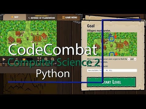 CodeCombat Level 1 Python Computer Science 2 Tutorial with Answers