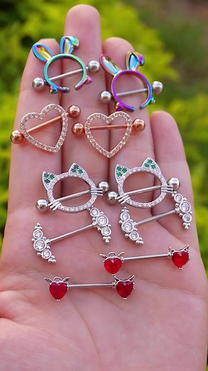 Encuentra los piercings más adorables para tus gomitas