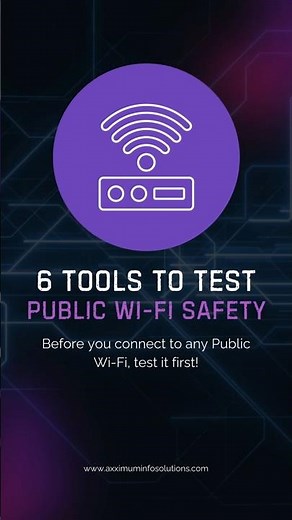 6 Tools to Test Public Wi Fi Safety #cybersecurity #infosec #ethicalhacking