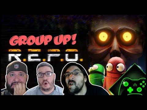 What is on my face?! Group Up: R.E.P.O