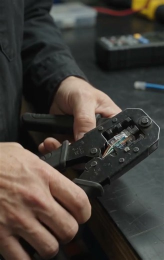 How to Use Pass-Through RJ45 Crimp Tool for Ethernet Cables