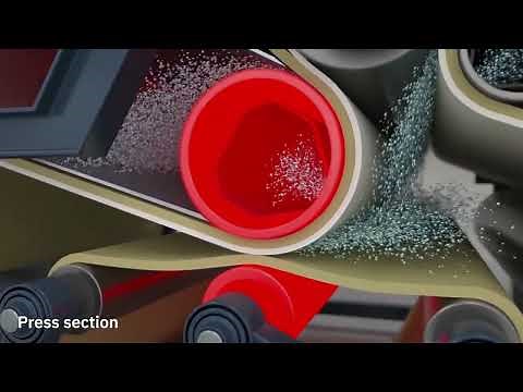 How paper is produced at Braviken paper mill, from pulp to paper