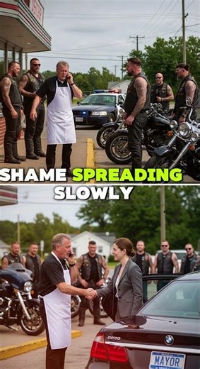 Restaurant Owner Calls Police on Bikers — Then the Mayor Arrives Unexpectedly!