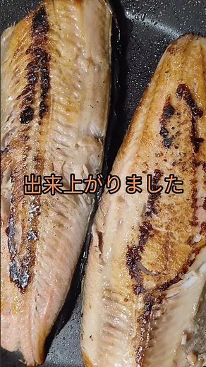 縞ホッケの簡単フライパン焼き #チャンネル登録お願いします #高評価お願いします #拡散希望
