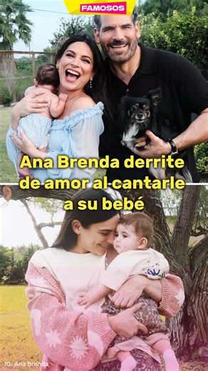 Aww! 💞🥰 La bella Ana Brenda derrite corazones al cantarle a su bebé, pero no cualquier canción 🤭😍 ¿Quién se identifica? 💫💫 #AnaBrenda #canción #bebé #aria #SoyUnaSerpiente #cancióninfantil #niños #cute #maternidad #momming #viral #lifestyle #famosos #celebs #celebridades #entretenimiento #series #novelas #fypシ゚viral #noticias #últimahora #Social | Famosos