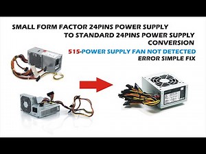 Slim type desktop Computer Power Supply hack (HP compaq DC5850)