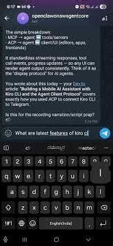 Kiro ACP Telegram Bot — Demo
