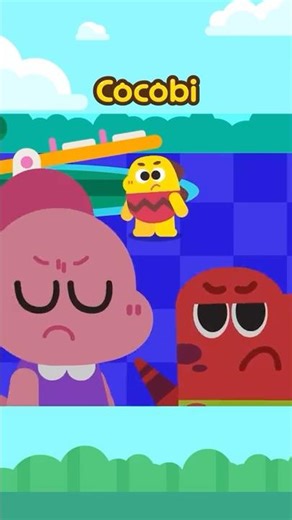 You have to wait your turn at the park!😣💢 #Shorts #forKids #Cocobi