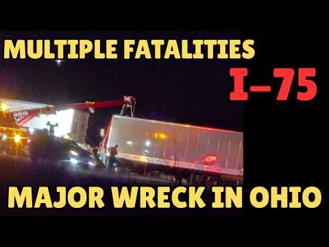 BREAKING NEWS | Fatality Wreck on I 75 Cridersville Ohio | Truck Driver Did Not Stop
