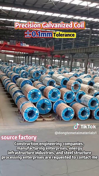 High-Zinc Coated Galvanized Coil for Construction Stability