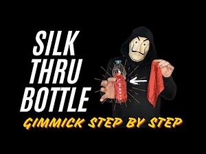 SILK THRU BOTTLE | Magic Trick Tutorial 🪄