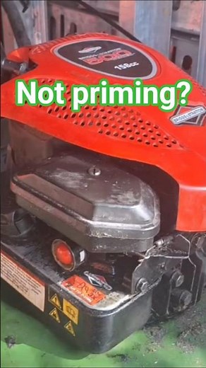 Briggs Mower Won't Prime? #SmallEngineRepairs #AussieBackyardMechanics #diy