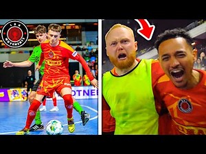 I Played in a PRO FUTSAL MATCH & It Was The BIGGEST Game Ever!